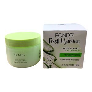 NEW Pond’s Fresh Hydration Gel Moisturizer - Aloe Extract + Vitamin B3 - 3.4oz